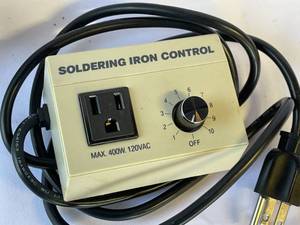 lot 362 image: Weller Soldering Gun with Control and Solder