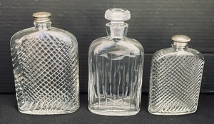 lot 184 image: Trio of Glass Bottles