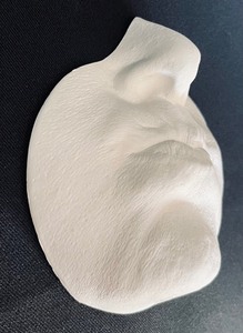 lot 188 image: Signed Plaster Wall Decor
