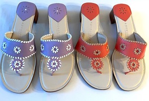 lot 172 image: Two Pairs of New Womens Apostrophe Leather Sandals