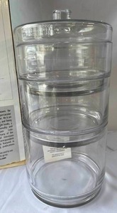 lot 391 image: Colin Cowie 3 Part Stackable Storage Jar