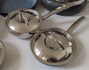 lot 240 image: Assorted Todd English Pots and Pans