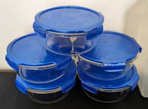 lot 249 image: Variety of Food Storage Containers including Lock and Lock Storage Containers