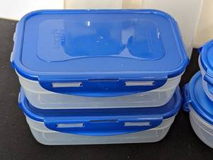 lot 293 image: Lock & Lock Storage Containers