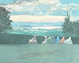 lot 318 image: Fine Framed Print