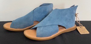 lot 324 image: New Born Iwa Blue Denim Suede Sandals