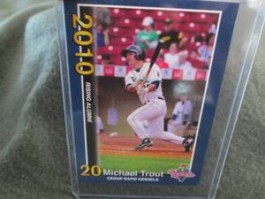 Rare Michael Trout Custom Card...