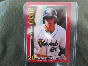 Rare Michael Trout Custom Card...