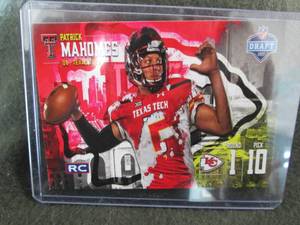 Rare Patrick Mahomes Custom Card...