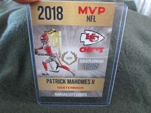 Rare Patrick Mahomes Custom Card...