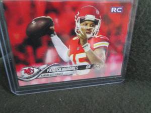 Rare Patrick Mahomes Custom Card...