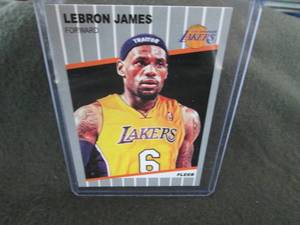Rare LeBron James Custom Card...