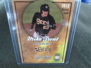 Rare Mike Trout Custom Card...