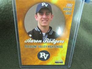 Rare Aaron Rodgers Custom Card...