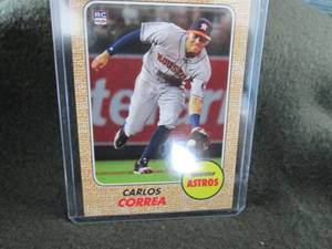 Rare Carlos Correa Custom Card...