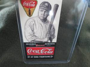Rare Custom Babe Ruth Card...