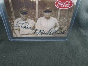 Rare Custom Babe RuthLou Gehrig Ca...