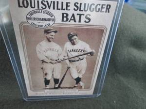 Rare Custom Babe RuthLou Gehrig Ca...