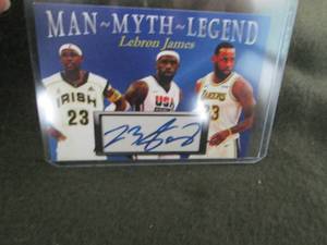Rare LeBron James Custom Card...