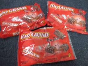 3-10 oz Bags 100 Grand Fun Size Can...