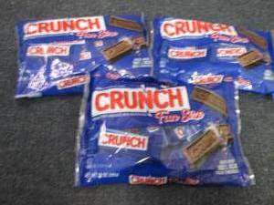 3-10 oz Bags Crunch Fun Size Candy ...