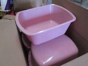 Case of 50 Medegen 7 qt Rose Wash B...