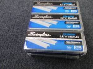 6-Swingline Staples, S.F. 4, Premiu...