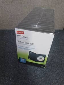 Staples Jewel Cases for DVD, Black ...