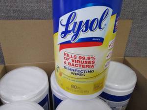 LYSOL Disinfecting Wipes Canister,...