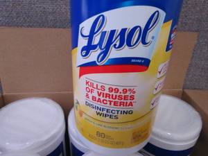 LYSOL Disinfecting Wipes Canister,...