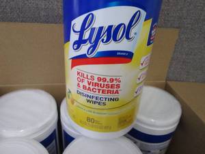 LYSOL Disinfecting Wipes Canister,...