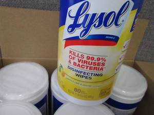 LYSOL Disinfecting Wipes Canister,...