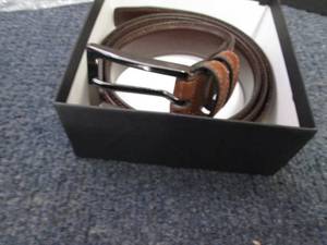 Size 44 Brown Leather Belt...