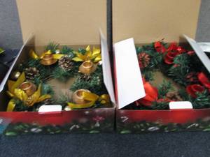 2 Christmas Center PieceAdvent Wre...
