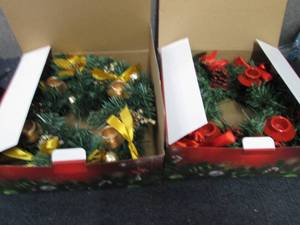 2 Christmas Center PieceAdvent Wre...
