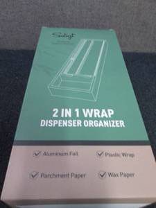 2 in 1 Wrap Dispenser Organizer...