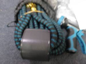 Garden Hose with Hanger & Nozzle...
