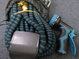 Garden Hose with Hanger & Nozzle...