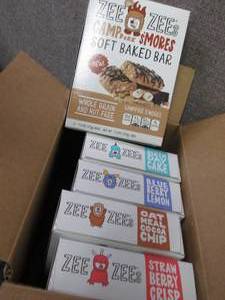 5- 6pks ZeeZees Soft Baked Bars...