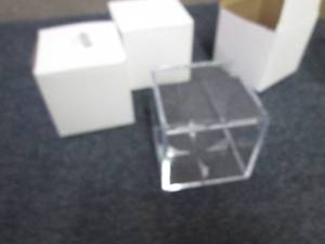 3 Baseball Display Cases...