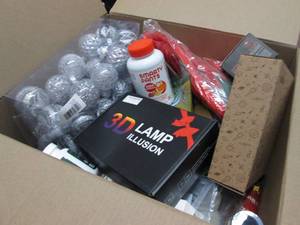 Box of Assorted Small Overstock Ite...