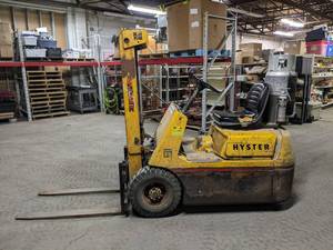 HYSTER H25E 3-Wheel LP Forklift - Starts, Runs and Drives - SEE VIDEO