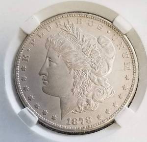 1878-S MORGAN SILVER DOLLAR PGA MS60