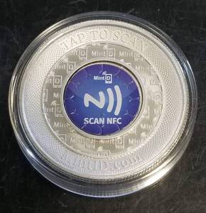 2 TROY OZ .999 FINE SILVER BUFFALO ROUND BY MINT D IN AIRTITE