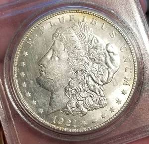3 US SILVER DOLLAR 1921 1921-D 1921-S