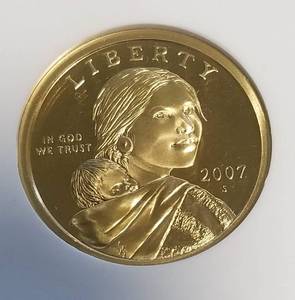 2007-S US SACAGAWEA DOLLAR PF69 ULTRA CAMEO NGC