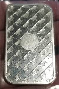 1 TROY OZ .999 FINE SILVER BAR SUNSHINE MINT SEALED