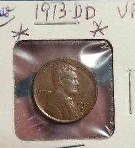 3 US WHEAT CENTS 1913-D 1915-D 1916-D