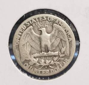 1932-D WASHINGTON QUARTER VG