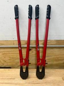 lot 34 image: PLYMOUTH FORGE Lot of 2- 30 Bolt Cutters